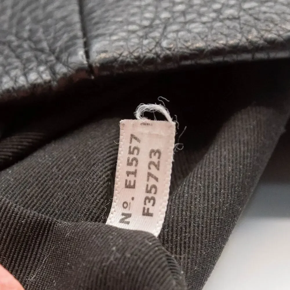 Large Black Leather Satchel Bag COACH Madison Phoebe Shoulder Bag Handbag #35723 - Picture 10 of 10